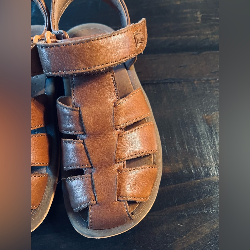 Camper Tan Kids Sandals 10.5 - Picture 3 of 10